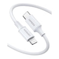 UGREEN USB-C to Lightning M/M Cable Rubber Shell 2m 60W - White