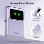 UGREEN Uno Magnetic Wireless Power Bank 10000mAh 20W - Purple