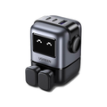 UGREEN Uno RG 65W 3-Port GaN Fast Charger UK Plug - Gray
