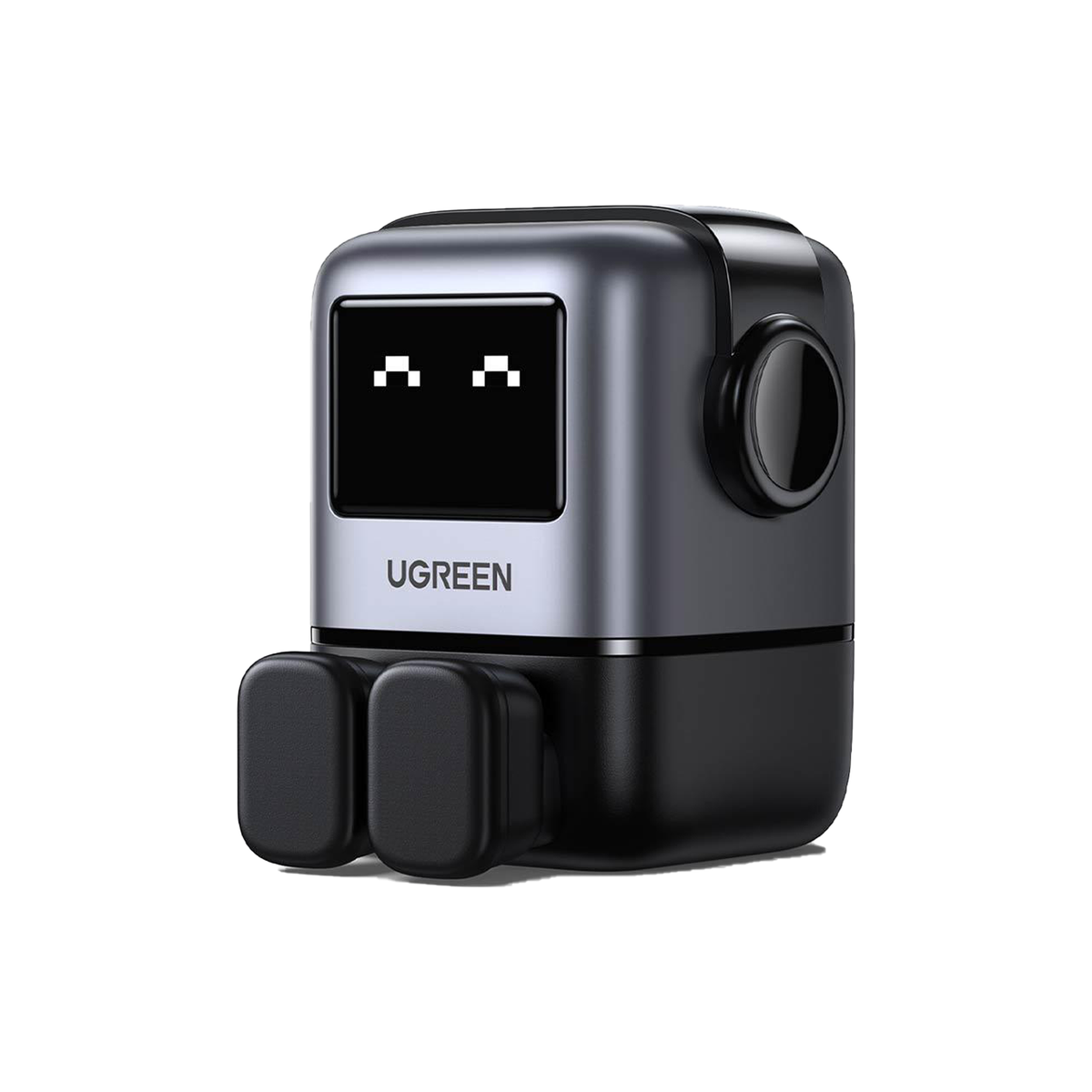 UGREEN Uno RG 65W 3-Port GaN Fast Charger UK Plug - Gray