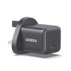 UGREEN 30W One Port USB-C GaN Fast Charger UK - Space Grey
