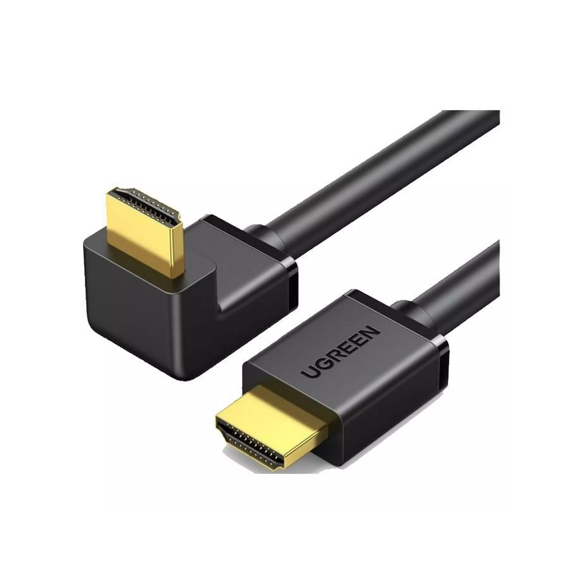 UGREEN HDMI 4K Cable Male to Male 90 Degrees 2m - Black