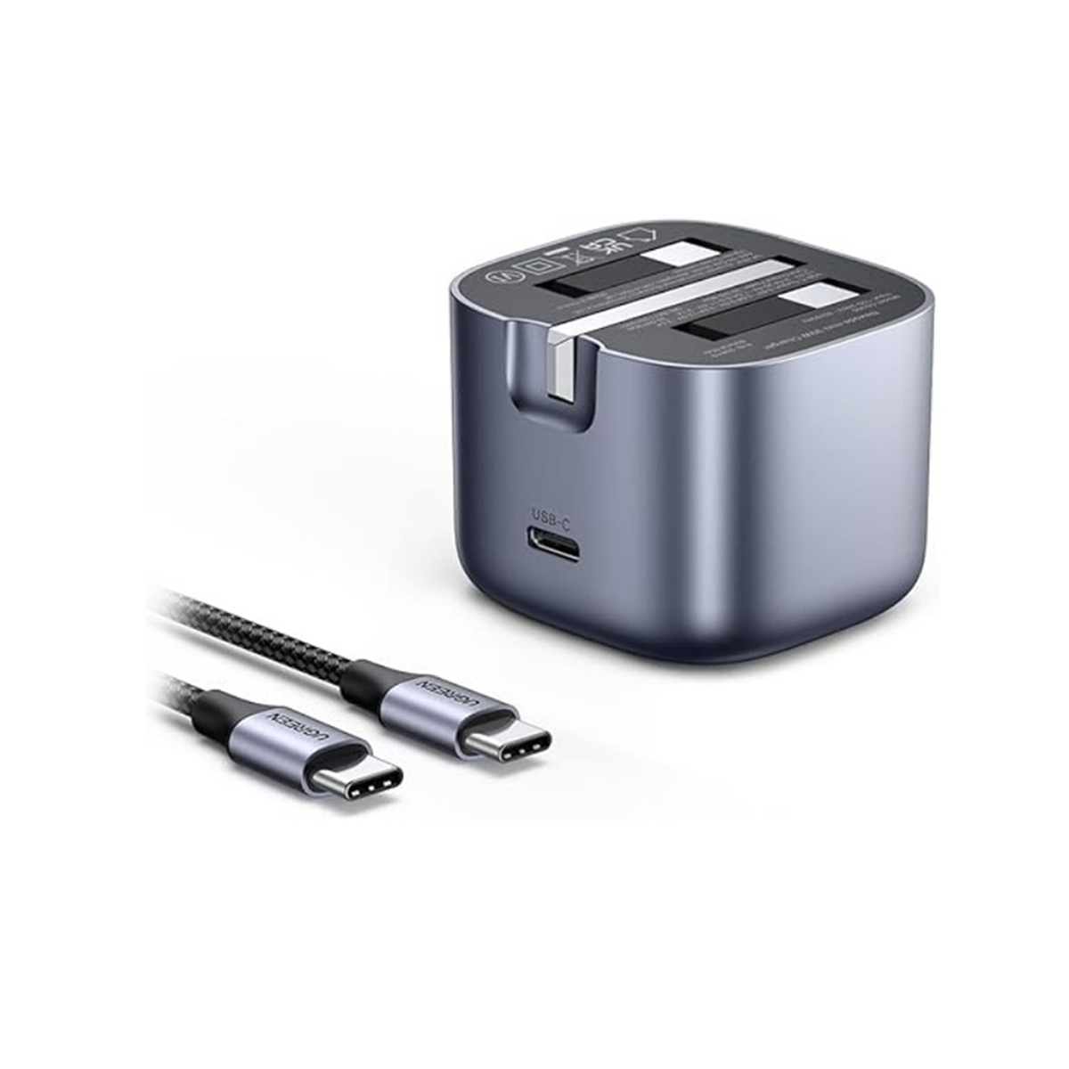 UGREEN Nexode 30W USB-C PD GaN Fast Charger UK - Space Gray