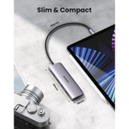UGREEN USB-C Multifunction Adapter- Gray