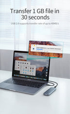 كابل شحن UGREEN USB-C إلى USB-C بقوة 100 واط - 2 متر - أسود