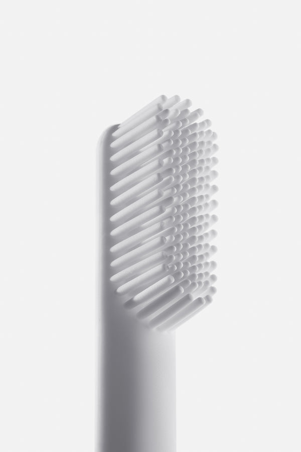 Pomabrush - Pure Silicone Brush Heads - White (Pack of 2)