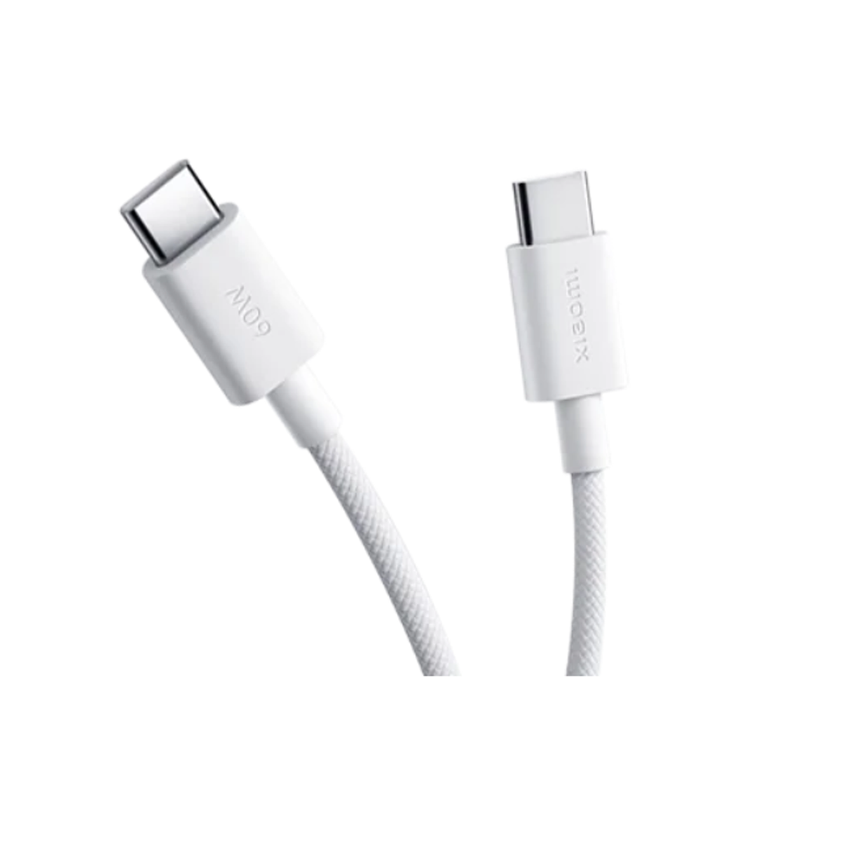 Xiaomi 3A Braided USB-C to USB-C Cable 1M - White