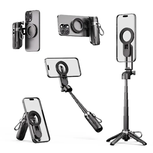 ZLOS Magnetic Selfie Stick + Tripod