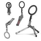 حامل الهاتف ZLOS PS03 MagFlex متعدد الحامل، ثلاثي القوائم قابل للطي بتقنية MagSafe للسيارة والمكتب والسفر مع حامل مغناطيسي عالمي