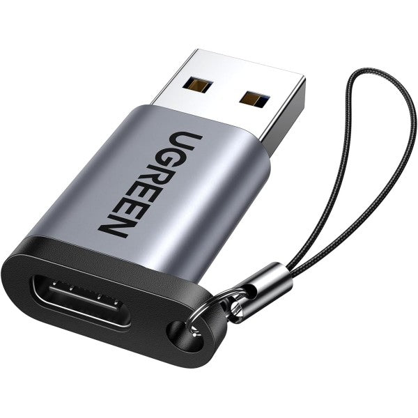محول UGREEN USB-A 3.0 إلى USB-C - رمادي