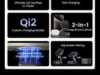 UGREEN 2-in-1 Magnetic Wireless Charger 15W - Space Gray