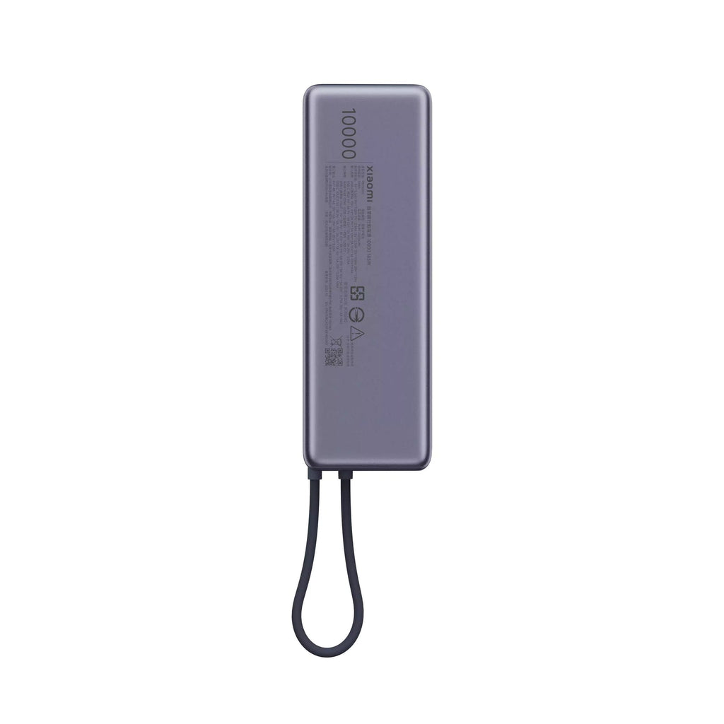 Xiaomi 165W Power Bank 10000mAh With Built-in Cable - Gray