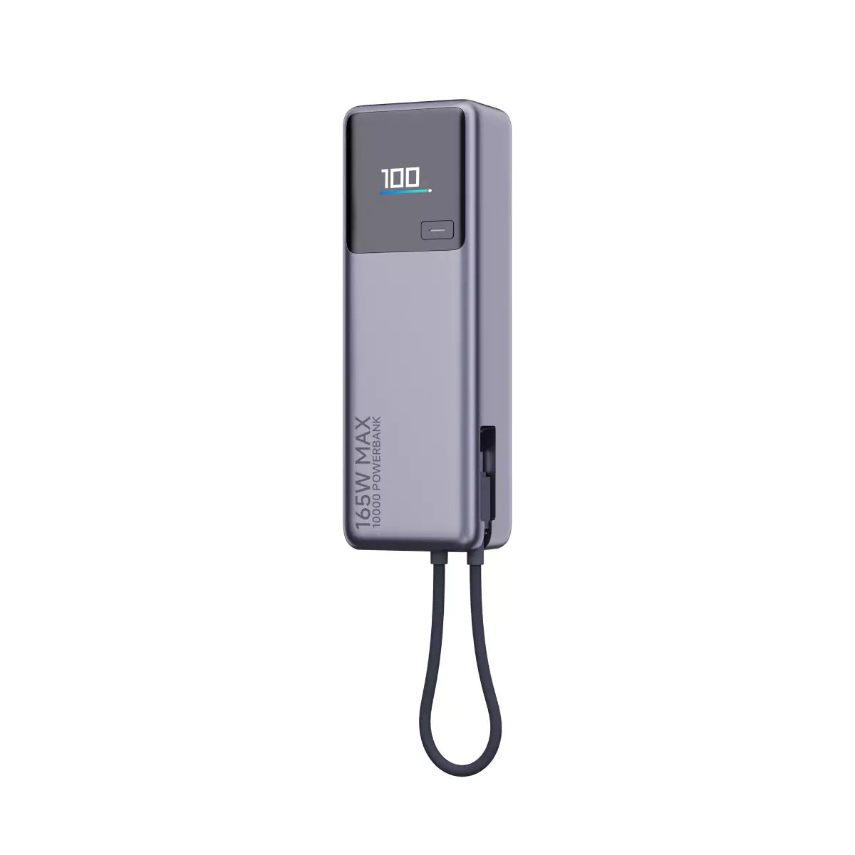 Xiaomi 165W Power Bank 10000mAh With Built-in Cable - Gray