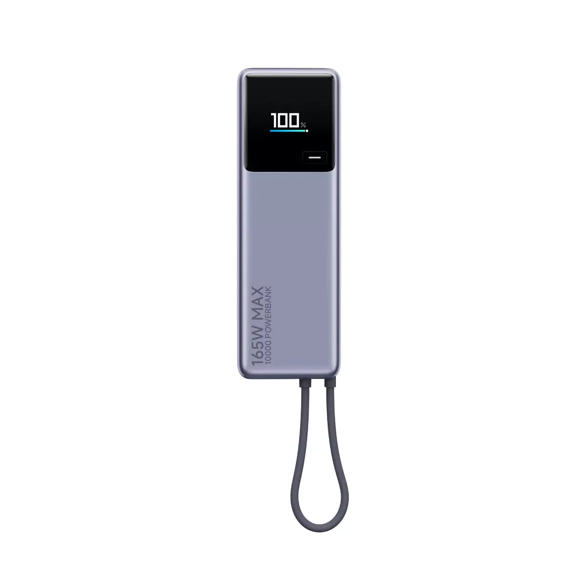 Xiaomi 165W Power Bank 10000mAh With Built-in Cable - Gray