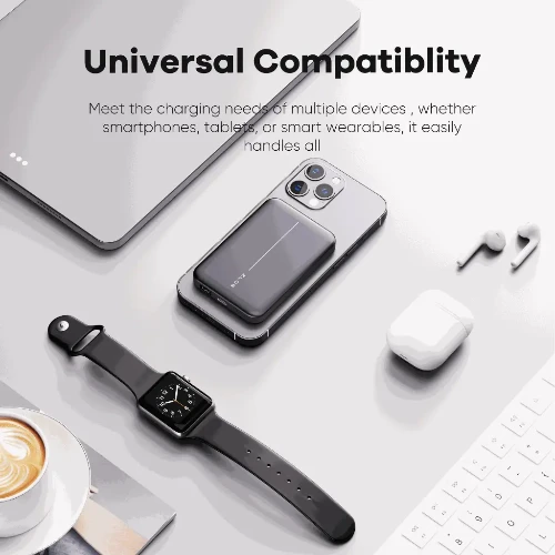 ZLOS TT10 10000mAh Ultra-Thin Mini Wireless Charging Power Bank