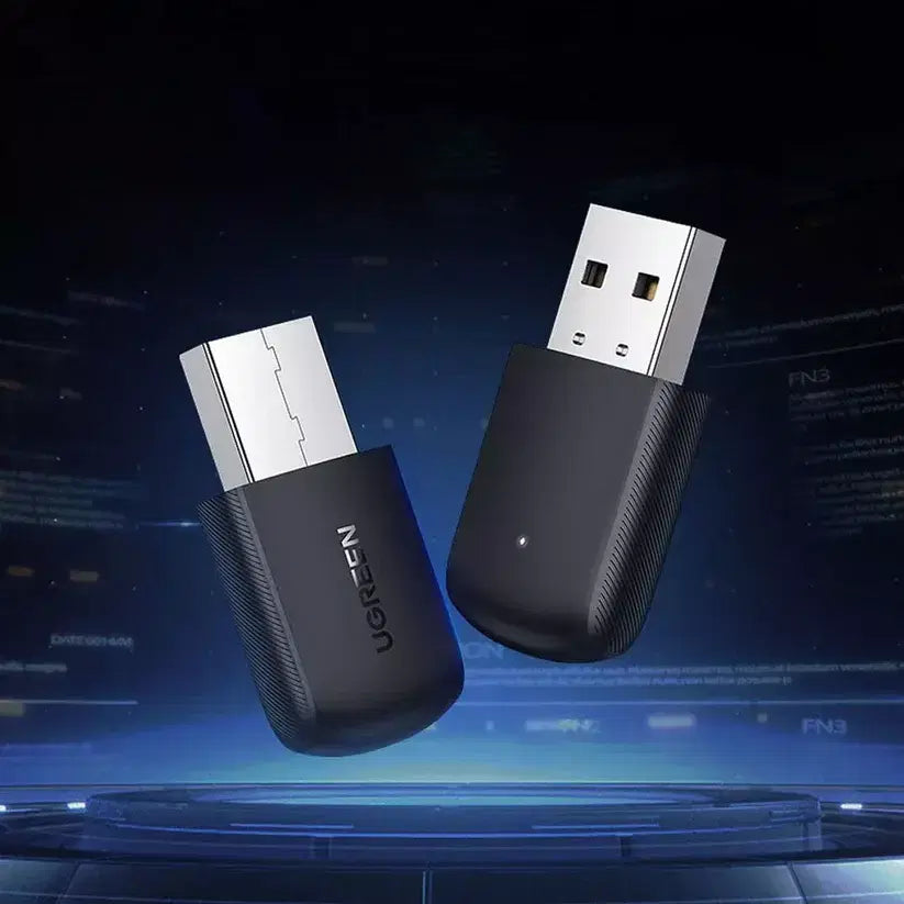 UGREEN AC650 11ac Dual-Band Wireless USB Adapter - Black