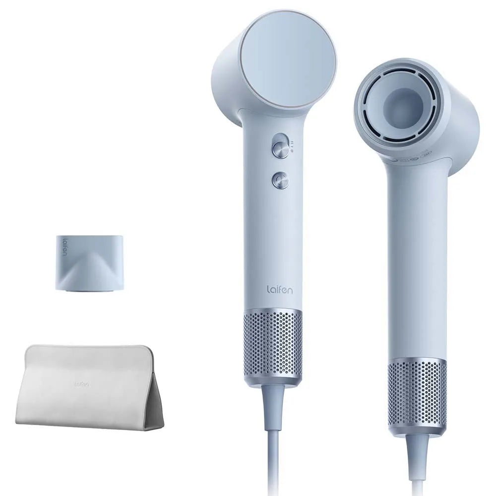 Laifen Mini High-Speed Hair Dryer – Matte Blue (UK Edition)