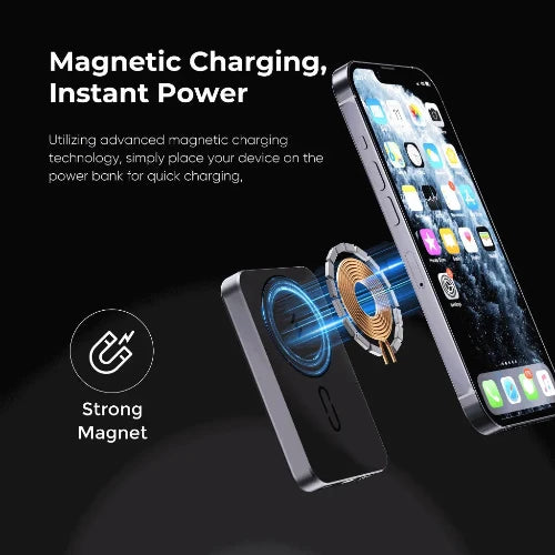 ZLOS TT10 10000mAh Ultra-Thin Mini Wireless Charging Power Bank