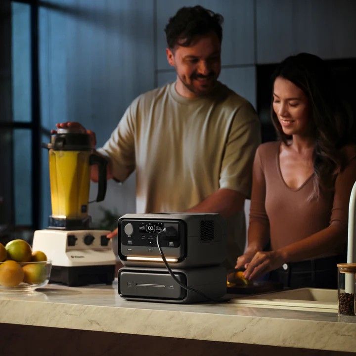 EcoFlow RIVER 3 Plus Portable Power Station (600W,286Wh)