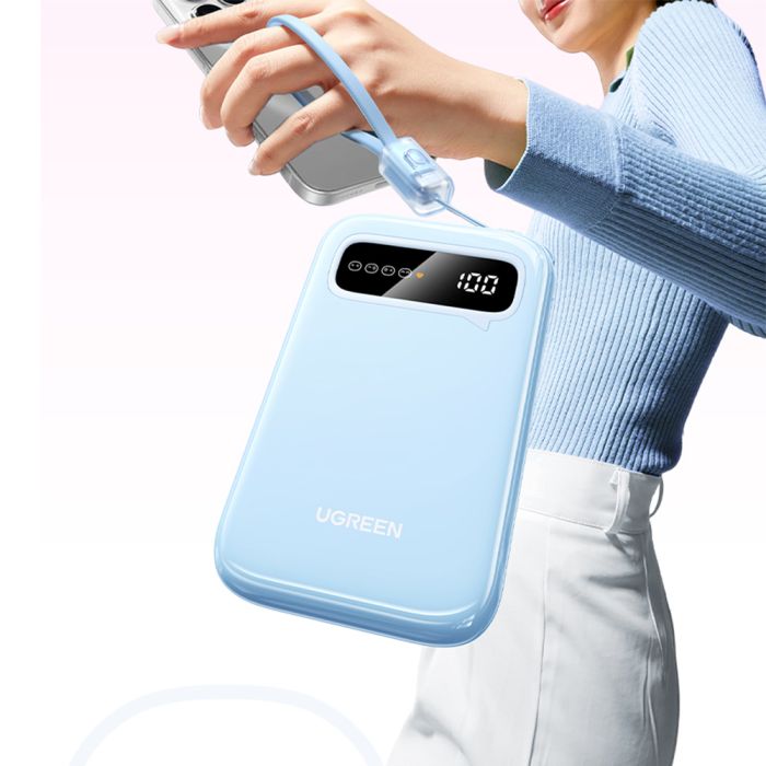 UGREEN 10000mAh PD-20W  Two-way Fast Charging - Blue